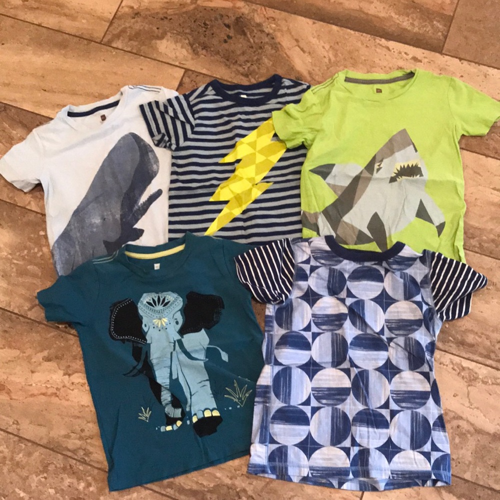 Boys tea shirt lot